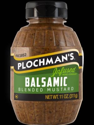 Plochman’s Stone Ground Balsamic Blended Mustard